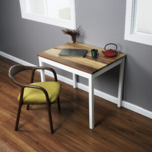 Citrovita Small Handmade Walnut Working Table – Compact Wooden Desk